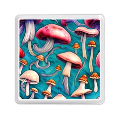 Witchy Mushroom Memory Card Reader (square) by GardenOfOphir