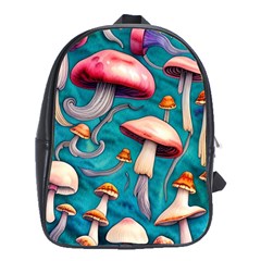 Witchy Mushroom School Bag (xl) by GardenOfOphir