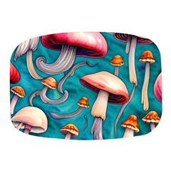 Witchy Mushroom Mini Square Pill Box by GardenOfOphir