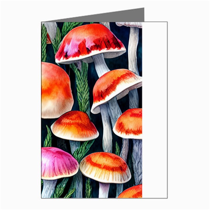 Goblincore Mushroom Greeting Cards (Pkg of 8)