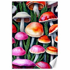 Goblincore Mushroom Canvas 20  X 30  by GardenOfOphir