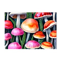 Goblincore Mushroom Crystal Sticker (a4) by GardenOfOphir