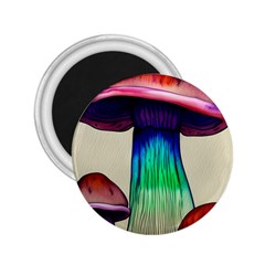 Tiny Mushroom 2 25  Magnets by GardenOfOphir