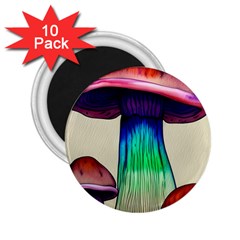 Tiny Mushroom 2 25  Magnets (10 Pack)  by GardenOfOphir