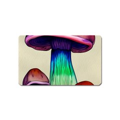 Tiny Mushroom Magnet (name Card) by GardenOfOphir