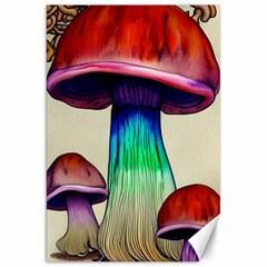 Tiny Mushroom Canvas 20  X 30  by GardenOfOphir