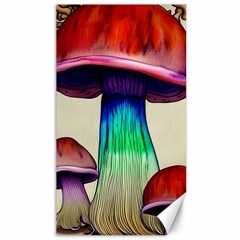 Tiny Mushroom Canvas 40  X 72 