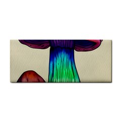 Tiny Mushroom Hand Towel by GardenOfOphir