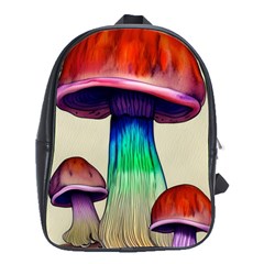 Tiny Mushroom School Bag (large) by GardenOfOphir