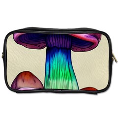 Tiny Mushroom Toiletries Bag (two Sides) by GardenOfOphir