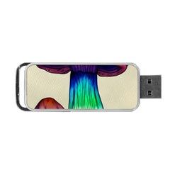 Tiny Mushroom Portable Usb Flash (one Side) by GardenOfOphir