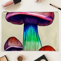 Tiny Mushroom Cosmetic Bag (xxl) by GardenOfOphir