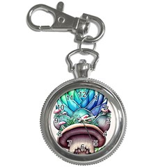 Mushrooms Nature s Little Wonders Key Chain Watches by GardenOfOphir