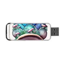 Mushrooms Nature s Little Wonders Portable Usb Flash (two Sides) by GardenOfOphir