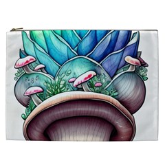 Mushrooms Nature s Little Wonders Cosmetic Bag (xxl) by GardenOfOphir