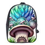 Mushrooms Nature s Little Wonders School Bag (XL) Front