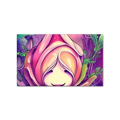 Forest Mushroom Sticker Rectangular (100 Pack) by GardenOfOphir