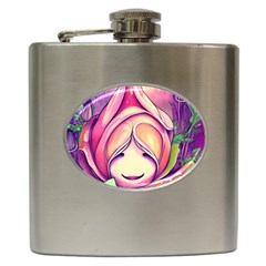 Forest Mushroom Hip Flask (6 Oz) by GardenOfOphir