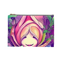 Forest Mushroom Cosmetic Bag (large) by GardenOfOphir