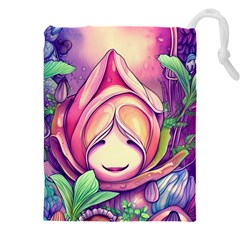 Forest Mushroom Drawstring Pouch (4xl) by GardenOfOphir