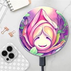 Forest Mushroom Wireless Fast Charger(white) by GardenOfOphir