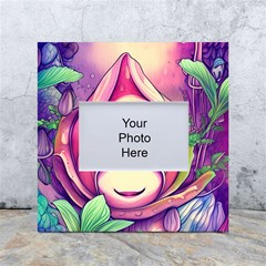 Forest Mushroom White Box Photo Frame 4  X 6  by GardenOfOphir