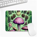 Witchy Forest Mushroom Small Mousepad Front