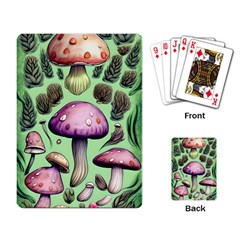 Witchy Forest Mushroom Playing Cards Single Design (rectangle) by GardenOfOphir