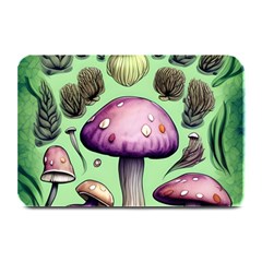 Witchy Forest Mushroom Plate Mats by GardenOfOphir