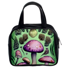 Witchy Forest Mushroom Classic Handbag (two Sides) by GardenOfOphir