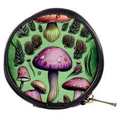 Witchy Forest Mushroom Mini Makeup Bag by GardenOfOphir