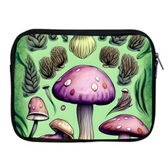 Witchy Forest Mushroom Apple Ipad 2/3/4 Zipper Cases by GardenOfOphir