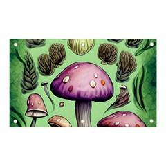 Witchy Forest Mushroom Banner And Sign 5  X 3 