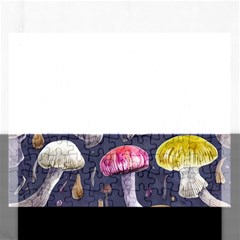 Fantasy Woodland Mushroom Rectangular Jigsaw Puzzl by GardenOfOphir