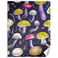 Fantasy Woodland Mushroom Canvas 18  X 24  by GardenOfOphir