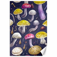 Fantasy Woodland Mushroom Canvas 20  X 30  by GardenOfOphir