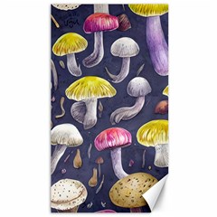 Fantasy Woodland Mushroom Canvas 40  X 72  by GardenOfOphir