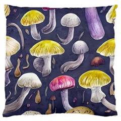 Fantasy Woodland Mushroom Standard Premium Plush Fleece Cushion Case (two Sides) by GardenOfOphir