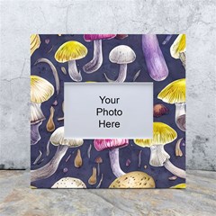 Fantasy Woodland Mushroom White Box Photo Frame 4  X 6  by GardenOfOphir