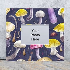 Fantasy Woodland Mushroom White Wall Photo Frame 5  X 7  by GardenOfOphir