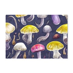 Fantasy Woodland Mushroom Crystal Sticker (a4) by GardenOfOphir