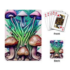 Goblin Core Forest Mushroom Playing Cards Single Design (rectangle) by GardenOfOphir