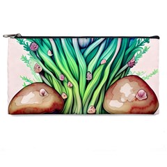 Goblin Core Forest Mushroom Pencil Case by GardenOfOphir