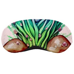 Goblin Core Forest Mushroom Sleeping Mask by GardenOfOphir