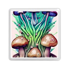 Goblin Core Forest Mushroom Memory Card Reader (square) by GardenOfOphir