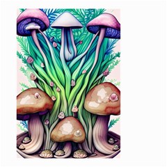 Goblin Core Forest Mushroom Small Garden Flag (two Sides) by GardenOfOphir