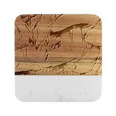 A Forest Fantasy Marble Wood Coaster (square) by GardenOfOphir