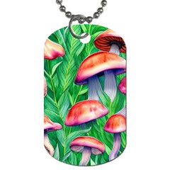 A Forest Fantasy Dog Tag (one Side) by GardenOfOphir