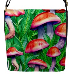 A Forest Fantasy Flap Closure Messenger Bag (s) by GardenOfOphir