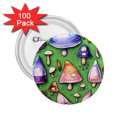 A Forest Core Farm Tale 2 25  Buttons (100 Pack)  by GardenOfOphir